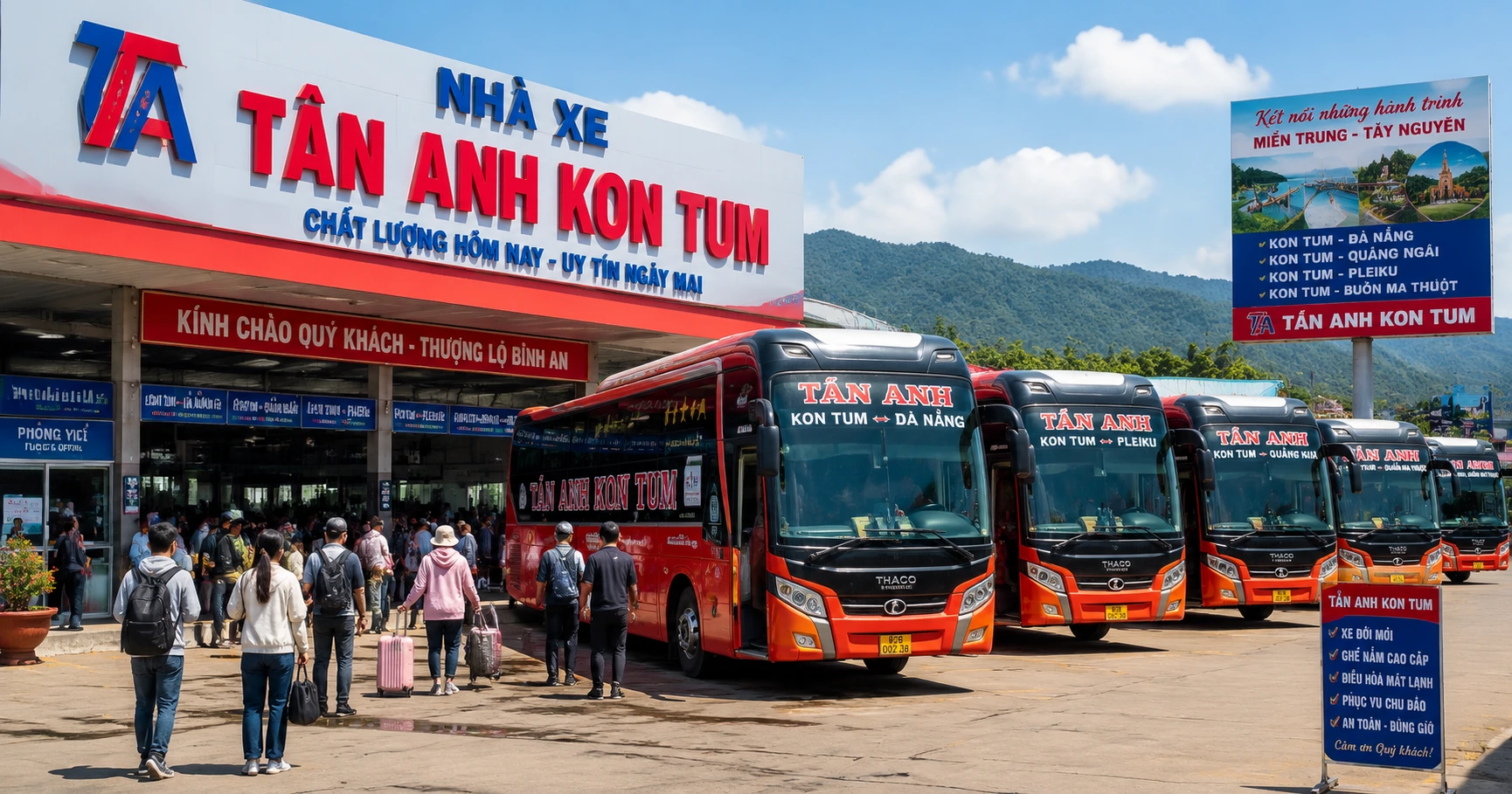Khám phá về nhà xe Tân Anh Kon Tum và các dịch vụ liên quan - image 2