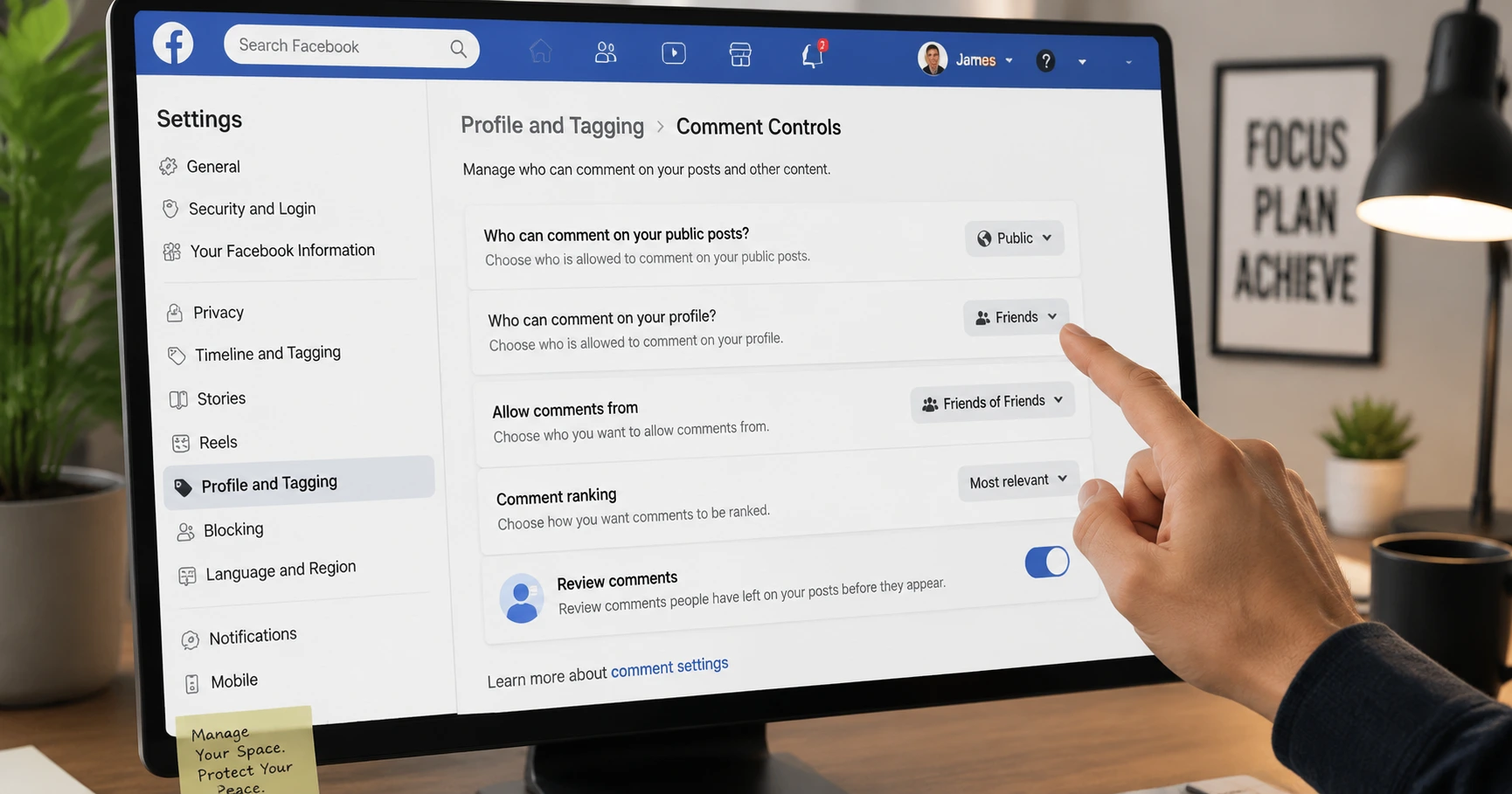 Hướng dẫn chi tiết cách khoá bình luận bài viết Facebook - image 2